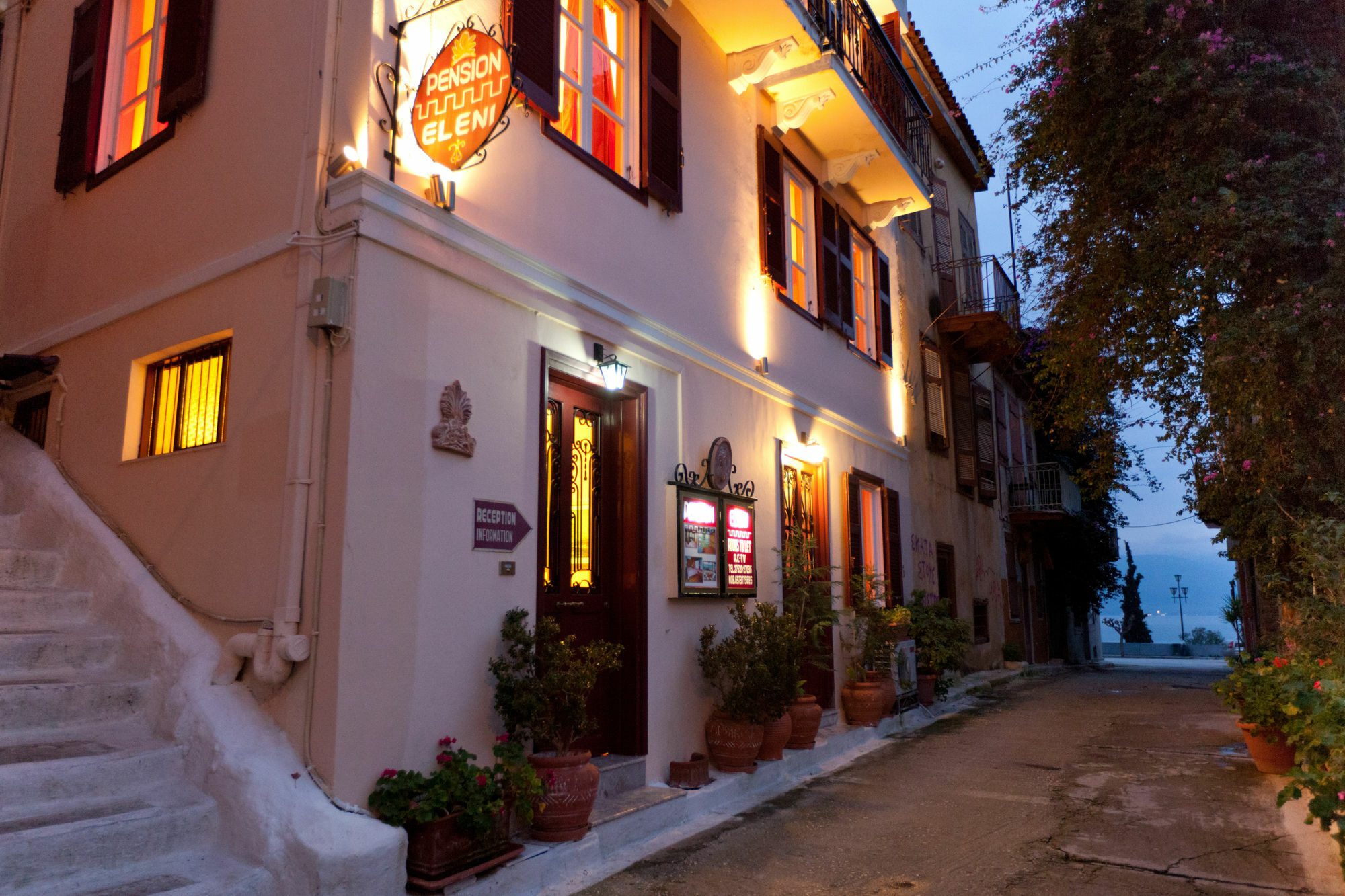 Pension Eleni Nafplio Bagian luar foto